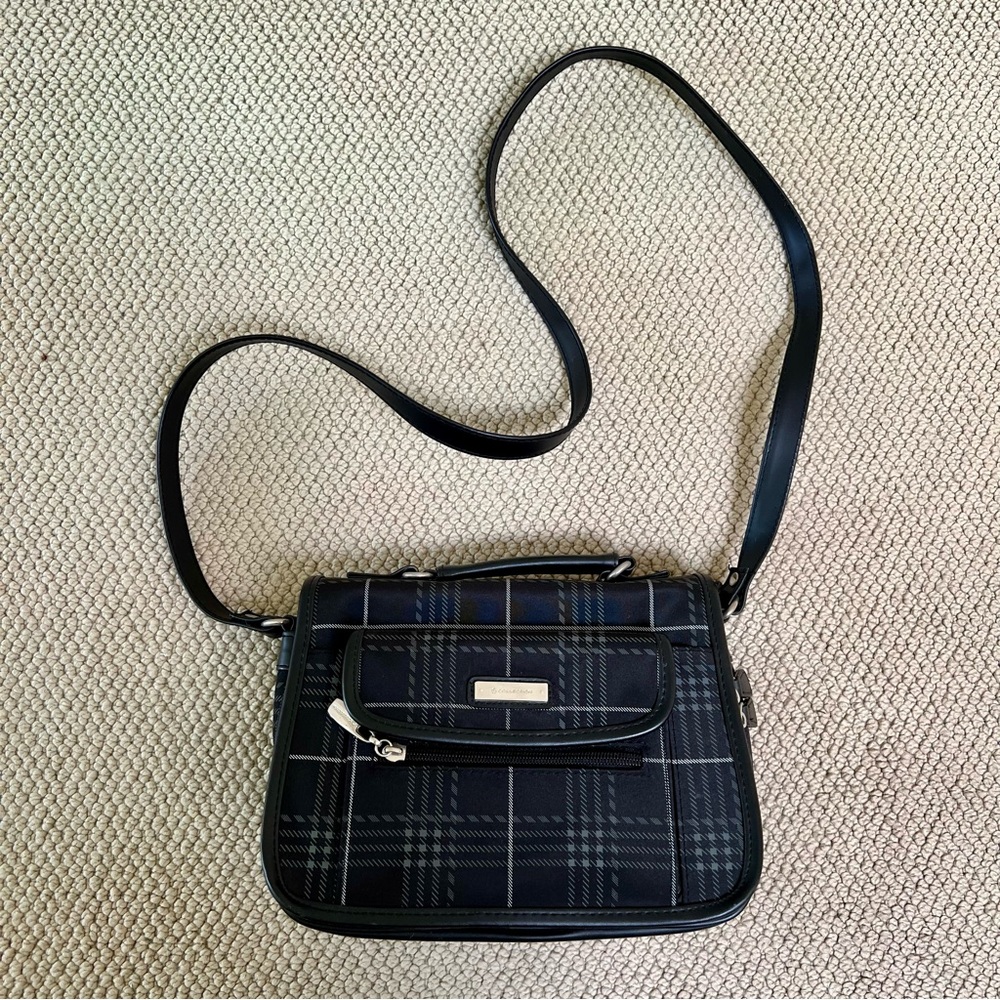 Y2K Plaid Crossbody Purse